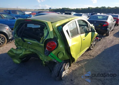 2014 Chevrolet Spark 1Lt Auto из США, поврежденный, VIN KL8CD6S97EC419042